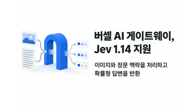 타입세이프AI Jev 1.14, 버셀에 추가 — 기사 주제를 표현한 AI 생성 개념 삽화