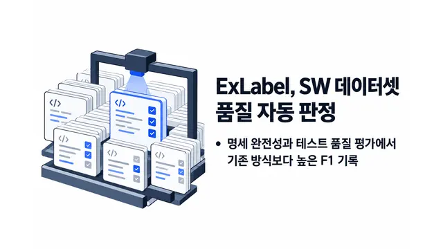 ExLabel, SW 데이터셋 품질 자동 판정 — 기사 주제를 표현한 AI 생성 개념 삽화